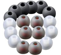 MAGICLULU 72pcs Silicone Earbud Covers Earphone Caps Headset Cover Assorted Colour Easy to Install Replace Old Earplugs for Listening Music and Video Calling