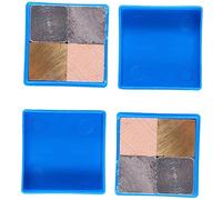 MAGICLULU 8 Pcs Cube Density Investigation Copper Aluminum Iron Wood for Educational Experiments High Purity Materials for Reliable Results