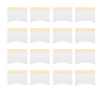 MAGICLULU 80pcs Cotton Eyelash Extension under Eye Pads with Adhesive for Lash Glue Holder Soft Lash Extension Pads for Professional Salon Use and Easy Remover Absorption