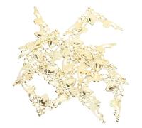 MAGICLULU 80pcs Vintage Metal Corner Protectors with Hollow Iron Edge Decorative Book Photo Album Scrapbooking Box Corner Guards Easy Installation Edge Protection
