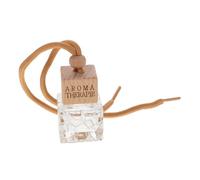 MAGICLULU 8ml Car Interior Hanging Perfume Bottle Essential Diffuser Glass Vial Pendant for Car Interior Easy Installation Prevents Leaks Stylish Elegant Design for Use