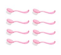 MAGICLULU 8pcs Facial Cleansing Brush Set Plastic Nail Dust Pore Scrub Brush Gentle Face Scrubber for Deep Cleaning and Blackhead Removal Suitable for Sensitive Skin Random Color