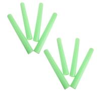 MAGICLULU 8pcs Foam Playpen Pole Covers for Safety, Hollow Green Protective Sleeves Gentle Impact Absorption, Suitable for Playpen Bars and Furniture Corners during Playful Moments