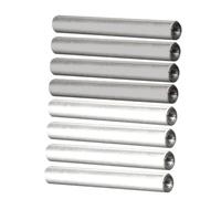 MAGICLULU 8pcs Iron Aluminum Anode Rods for Water Quality Electrolyzer Electromagnet Core Material for Rv Water Heater Maintenance