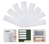 MAGICLULU 8pcs Magnetic Name Plate Tags Writable Magnet Tag Dry Erase Labels Plastic Four-line Grid Design Reusable Wipeable Personal Name Office Supply