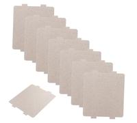 MAGICLULU 8pcs Microwave Oven Mica Sheets High Temperature Insulation Resin Mica Plates for Microwave Repair Home Accessory Protection against Burning