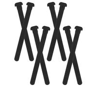 MAGICLULU 8pcs Skate Boot Retention Strap Inline Skate Buckle Strap Replacement Nylon Structure Firm Grip Comprehensive Replacement for Adult Snow Skating Sports