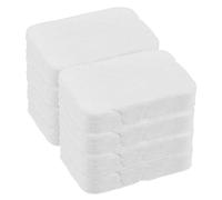 MAGICLULU 8Pcs Soft Compressed Facial Cotton Pads for Makeup Removal and Wet Compress Thick White Cosmetic Cotton Squares Recommended by Tattoo Artists for Face and Eye Cleaning