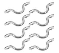 MAGICLULU 8Pcs Stainless Steel Yacht Handles Heavy Duty Rustproof Kayak Replacement Handrails for Boats Fishing Pedal Sailing Cruise Ships Portable Accessories