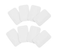 MAGICLULU 8pcs Thin Rectangle Powder Puff for Women Lightweight Washable Makeup Applicator for Loose Powder and Liquid Foundation with Micro-porous Surface