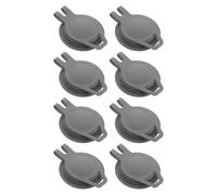 MAGICLULU 8pcs Tpu Air Valve Caps for Inflatable Bed and Pillow Replacement, Leakproof and Fast Deflation Nozzles, Secure Seal Air Plugs for Travel and Camping Gear Accessories