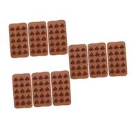 MAGICLULU 9pcs Silicone Molds Funny Candy Mould Emotion Maker Mold Tray for Gummy Cube Pudding Fondant Cake Decorating Custom Silicone Candy for Dessert Making and Cake