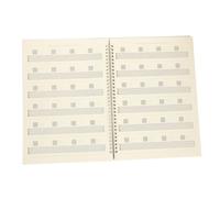 MAGICLULU A4 Portable Guitar Sheet Music Book with Six-line Staff Coil Bound Music Manuscript Notebook for Beginner Guitarists