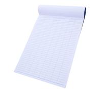 MAGICLULU Accounting Ledger Book for Inventory Management with Detailed Log Sheets, Blue Paper Material, Sl esign Planner Book Suitable for Office and School Use