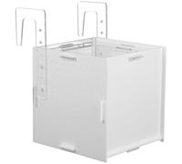 MAGICLULU Acrylic Aquarium Breeder Box for Fish Breeding Isolation and Continuous Visibility White Acrylic Fish Tank Hatchery Incubator Suitable for Betta