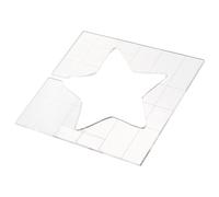 MAGICLULU Acrylic Star Quilting Template Sewing Supplies Multi-Functional Stencil for DIY Embroidery and Craft Projects Gift for Tailors and Hobbyists