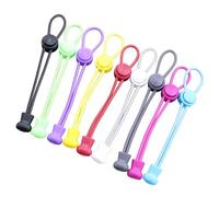 MAGICLULU Adjustable Elastic Shoe Laces Fit Tieless Shoelaces 9pcs with Lock Device in Assorted Colours Random Color for Shoes and Boots Suitable for Seniors and Adults
