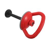 MAGICLULU Adjustable Kettlebell Handle with Red Base and Nuts, Heavy Duty Dumbbell Kettle Bell Grip Converter for Home Gym Strength Training and Weightlifting Exercises