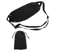 MAGICLULU Adjustable Travel Foot Hammock for Airplane and Car Use, Oxford Cloth Material with Easy Installation, Portable Foot Rest for Comfortable Airplane Journey Supply and Home