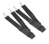 MAGICLULU Adjustable Violin Case Backpack Straps 2pcs Thickened Canvas Shoulder Straps with Metal Buckle for Outdoor Performance