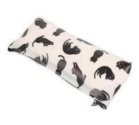 MAGICLULU Adorable Cat Pencil Case with Large Capacity and Portable Design, Multi-Function Pencil Bag for Organizing Study Supplies, Made of Sturdy PVC and Jelly Glue, for School Season