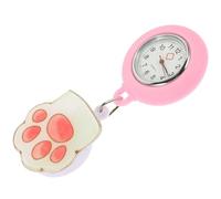 MAGICLULU Adorable Nurse Pocket Watch with Quartz Movement and Luminous Dial, Clip Watch for Nurses and Doctors, Cute Cartoon Design Suitable for Healthcare Professionals Random