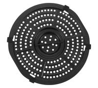 MAGICLULU Air Fryer Nonstick 18cm Grill Plate with 4 Corner Protectors, Replacement Bbq Cooking Tray for Steak, Pizza and French Fries, Air Fryer Pan Accessory for Home Kitchen