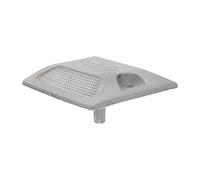 MAGICLULU Aluminium Road Pavement Marker with Plastic Reflective Surface for Highways, Guide Traffic Direction and Promote Road Safety, Sturdy Thickened Design for Effective Roadside