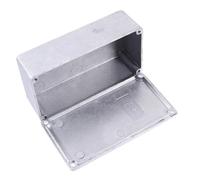 MAGICLULU Aluminum Guitar Pedal Enclosure Case 122X66X39.5Mm Diecast Metal Stomp Box Electronic Enclosure for DIY Guitar Effect Accessory and Pedal Board Protection