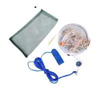 MAGICLULU American Style Aluminum Frame Hand Throw Cast Net for Shrimp and Bait Easy to Use Fishing Net with Heavy Duty Weights Freshwater Saltwater Radius Casting Trap