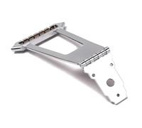 MAGICLULU Archtop Guitar Made of Sturdy Alloy Metal 6 String Tailpiece Bridge Lightweight and Portable Design, for 6 Stringed Instruments and Jazz Guitars