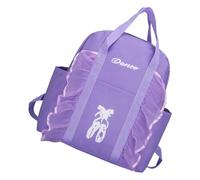MAGICLULU Ballet Dance Backpack Portable Schoolbag for Lightweight Oxford Cloth with Adjustable Shoulder Straps for Daily Use and Shopping