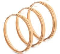 MAGICLULU Bamboo Strip Rattan Weaving Material 3 Rolls 9 Meters Thin Bamboo Reeds for Handmade Crafts Home Decor Wedding Floral Arrangement