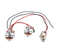 MAGICLULU Bass Preamp Wiring Circuit Kit Active Bass Parts Accessory for Electric Guitar Professional Three-band Tone Control
