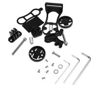 MAGICLULU Bike Computer Mount Bracket 90° Front Handlebar Flashlight Holder Black Bike Accessory Compatible with Garmin Edge