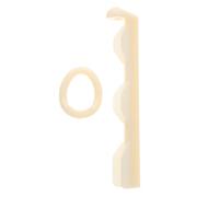 MAGICLULU Billiard Cue Tip Clamp Tool Pool Rod Tip Repair Clamp Plastic Installation Accessory White for Snooker