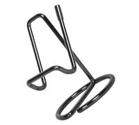 MAGICLULU Black Iron Phone Holder Stand for Desk with Stable Desktop Support, Classic and Versatile Design, for Playing Games and Watching Movies