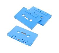MAGICLULU Blank Cassette Tapes for Trouble-free and Space-saving Decoration Vintage Retro Wall Decor 3pcs Made of Plastic in Cultural Spaces or Room Decor