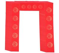 MAGICLULU Blank Scroll 30Pcs Red Rice Paper for New Year Couplet Spring Festival Calligraphy 23x138CM Gold Sprinkled Xuan Paper Dragon and Phoenix Pattern