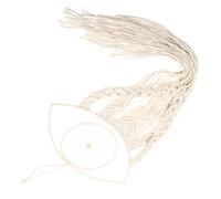 MAGICLULU Bohemian Woven Tassel Pendant Wolf Eye Hanging Decor for Living Room Nursery Creative Wall Pendant to Enhance Home Atmosphere for Any Room Decor