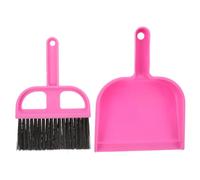 MAGICLULU Box Climbing Broom for Hamster Cage Cleaner Mini Broom and Dustpan for Small Dustpan and Brush for Guinea Pig Cages and Reptile Tank Cleaning Tools