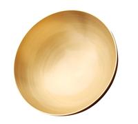 MAGICLULU Brass Fortune Bowl for Buddhist Offering Tarnish Resistant Treasure Basin Decorative Water Bowl for Yoga Meditation and Wedding Decorations Easy to Clean Brass Tabletop Display