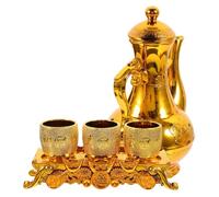 MAGICLULU Buddhist offering Bowl offering Cup 1 Set Golden for Temple Offering Supplies and Everyday Use