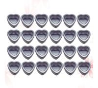 MAGICLULU Candy Boxes Sweet Containers Tinplate 24pcs Heart Shape with Sturdy Construction and Smooth for Wedding and Party Favour Packaging