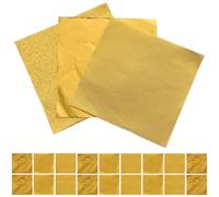 MAGICLULU Candy Wrapping Paper Sheets 6 Packs 3.54X3.54 Inch Aluminum Foil Candy Wrappers for Chocolate Sweets Decorative Packaging and Food Storage