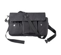 MAGICLULU Canvas Makeup Brush Bag with Belt Strap, Hands-Free Cosmetic Organizer Pouch for Convenient Classification and Travel, Practical and Creative Design Cosmetic Storage Case