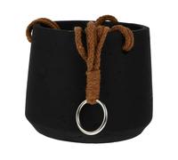 MAGICLULU Cement Flower Container Wall Hanging Flowerpot Balcony Simple Creative Shape Fine Workmanship Excellent Texture Wall-mounted Gardening Pot for Office Decoration