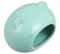 MAGICLULU Ceramic Hamster Hide House Hamster House Cartoon Shaped Sturdy Easy to Clean and Guinea Pigs