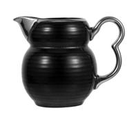 MAGICLULU Ceramic Milk Pitcher with Handle Cloud Pattern Glaze Small Creamer Jug Portable Milk Pot for Tea Coffee Service 4.45X3.35X2.76 Inch