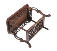 MAGICLULU Chinese Style Wooden Display Stand for Indoor Plants and Bonsai Elegant Pedestal Base for Home and Office Decor Multipurpose Ornament Holder Sturdy Wood Construction Unique Idea